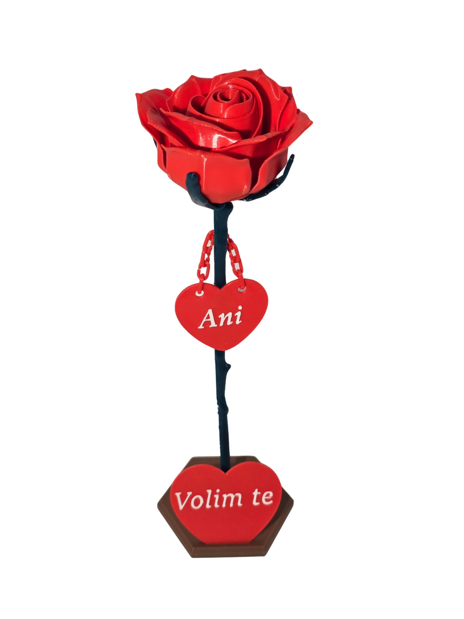 Ruža koja ne vene – Personalizirani Poklon