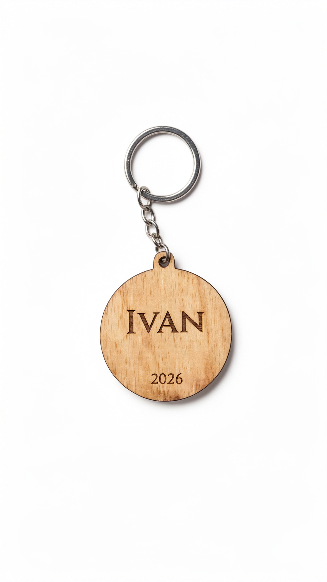 Ponosni na Naše – Drveni Personalizirani Privjesak ❤️