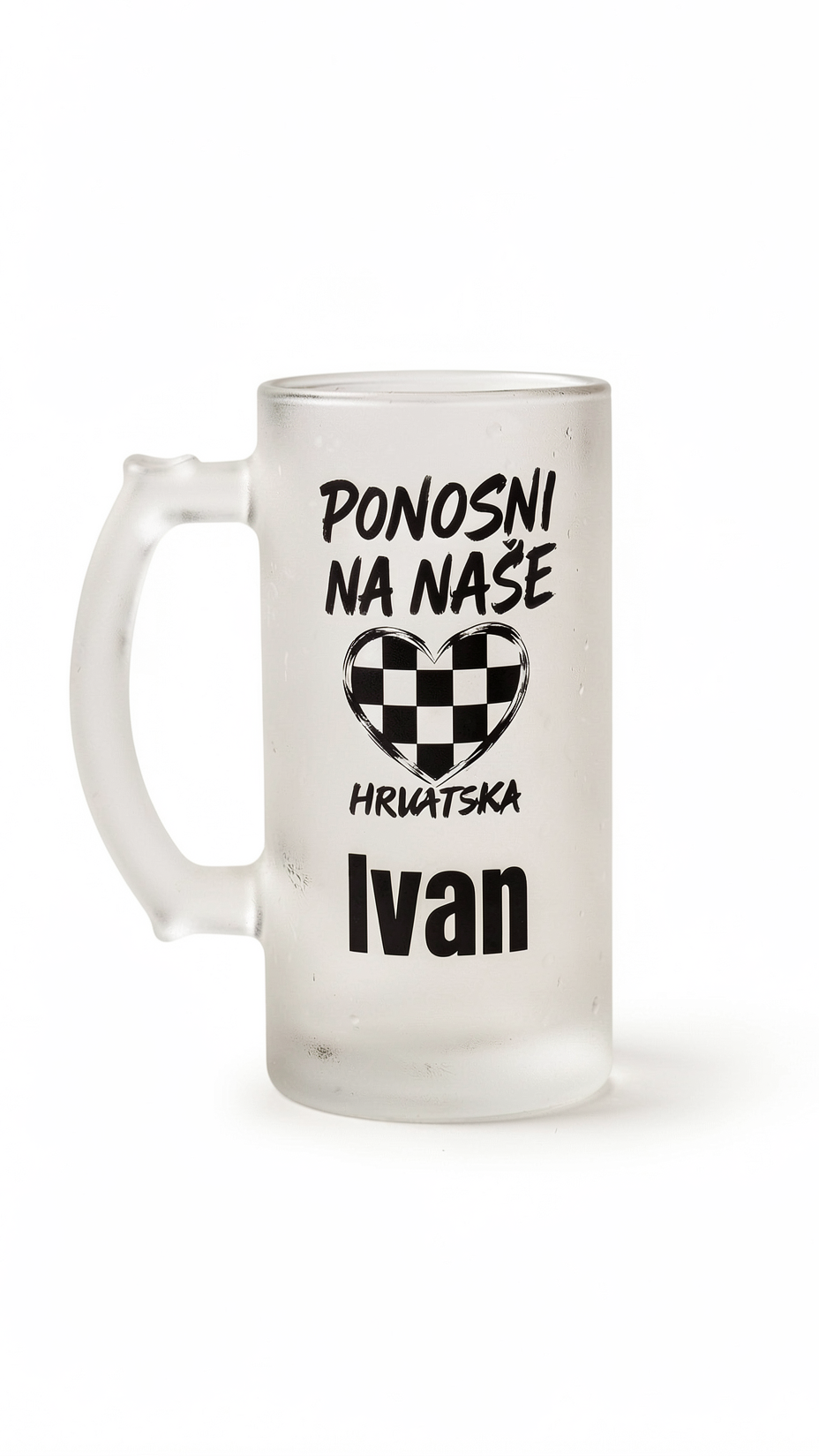 Ponosni na Naše – Personalizirana Navijačka Krigla 🍺❤️